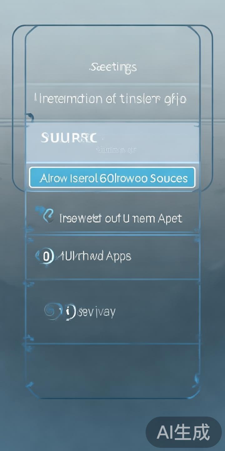 允许安装未知来源应用：首次安装时，系统会提示需要允